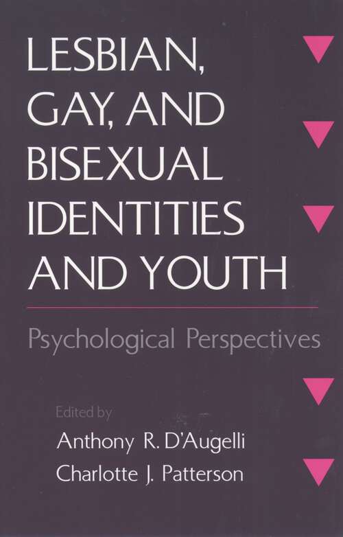 Book cover of Lesbian, Gay, and Bisexual Identities and Youth: Psychological Perspectives