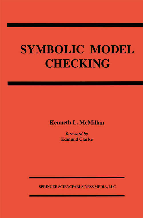Book cover of Symbolic Model Checking (1993)