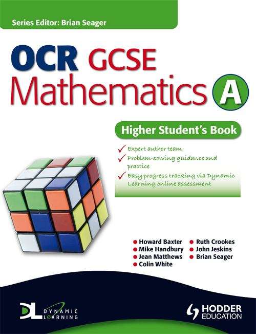 Book cover of OCR GCSE Mathematics A: Higher Student's Book (OAMT) (PDF)
