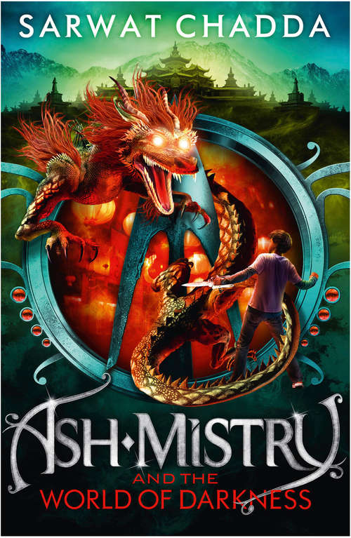 Book cover of Ash Mistry and the World of Darkness (ePub edition) (The Ash Mistry Chronicles #3)
