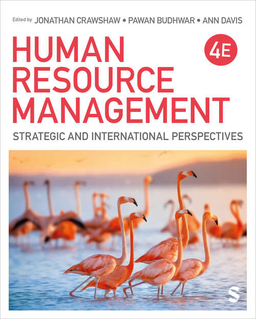 Book cover of Human Resource Management: Strategic and International Perspectives (Fourth Edition)