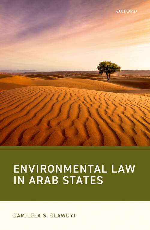 Book cover of Environmental Law in Arab States