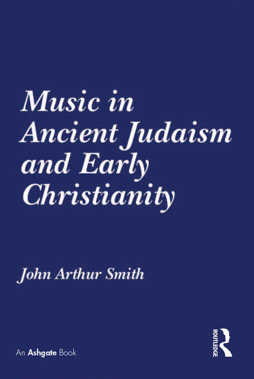 Book cover of Music in Ancient Judaism and Early Christianity