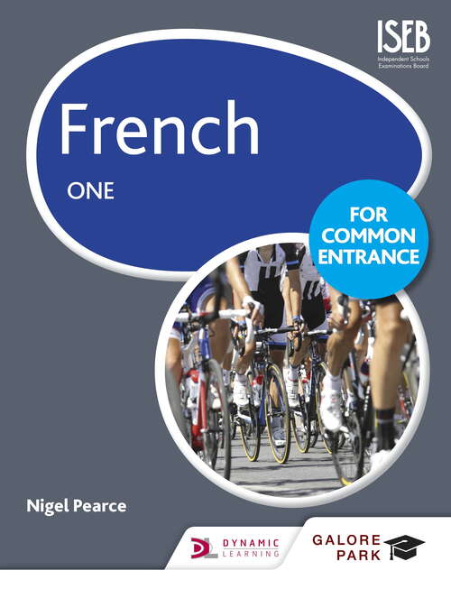 Book cover of French for Common Entrance One