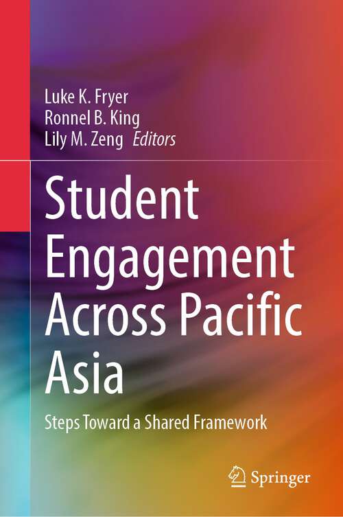 Book cover of Student Engagement Across Pacific Asia