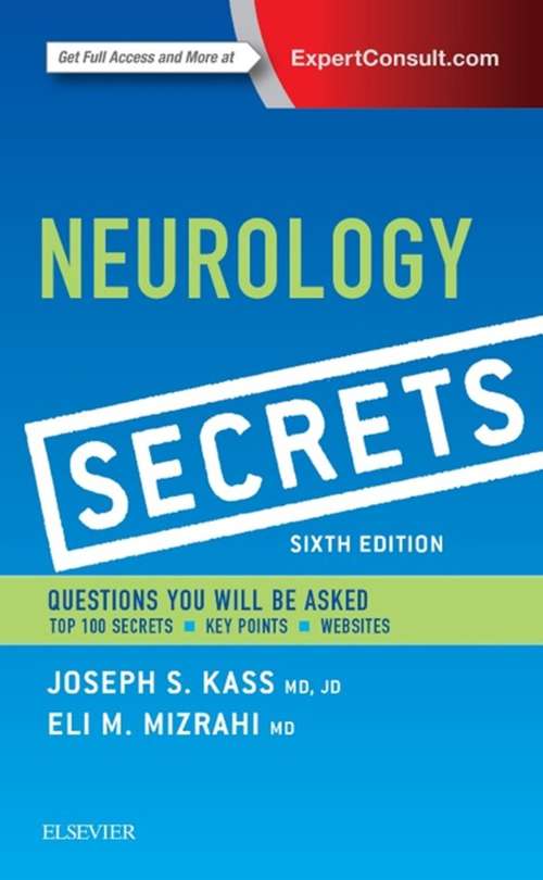 Book cover of Neurology Secrets E-Book (5) (Secrets)