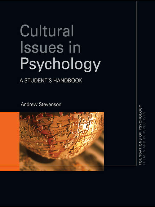 Book cover of Cultural Issues in Psychology: A Student's Handbook