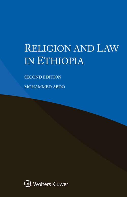 Book cover of Religion and Law in Ethiopia (2) (2)