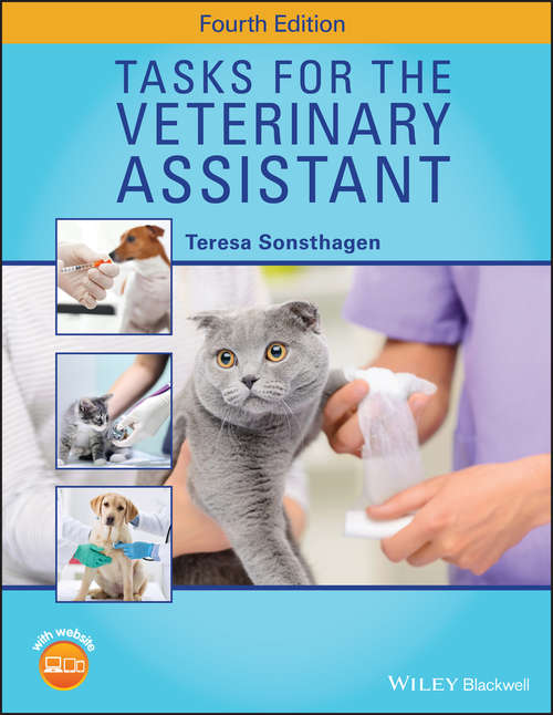 Book cover of Tasks for the Veterinary Assistant (4)