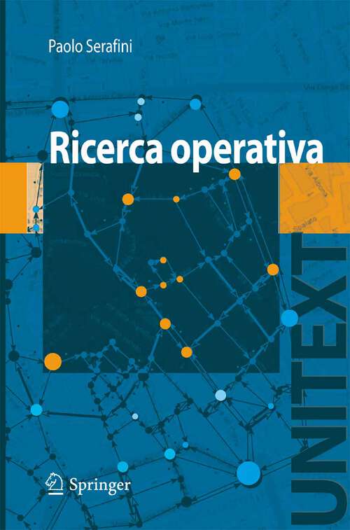 Book cover of Ricerca Operativa (2009) (UNITEXT)