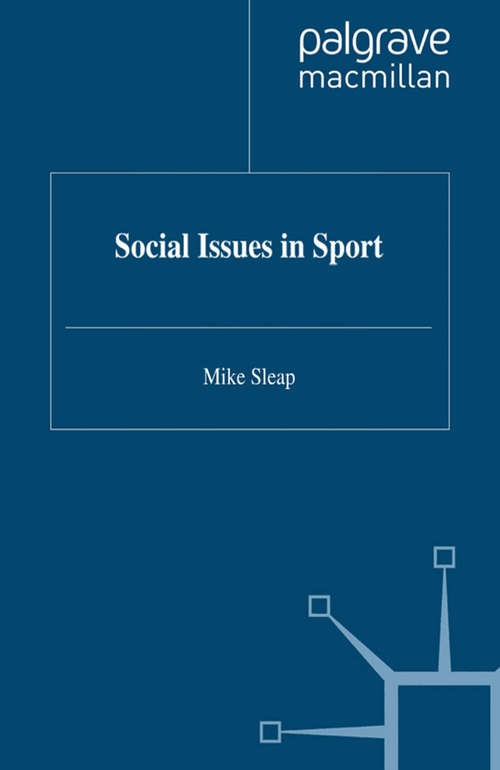 Book cover of Social Issues in Sport (1998)