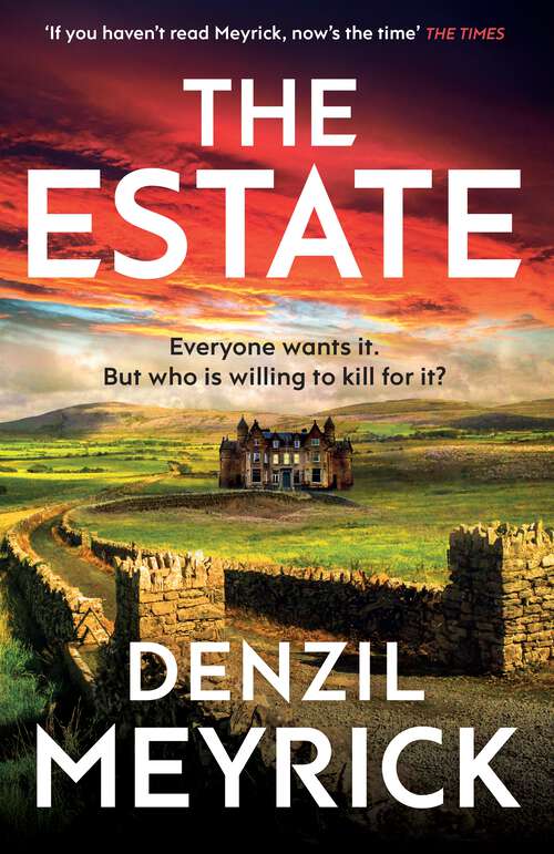 Book cover of The Estate: Succession meets And Then There Were None, a gripping crime thriller from the bestselling author of the DCI Daley series