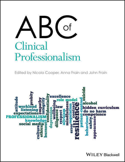 Book cover of ABC of Clinical Professionalism (ABC Series)