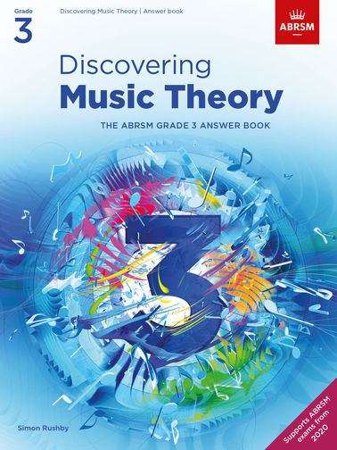 Book cover of Discovering Music Theory, The ABRSM Grade 3 Answer Book (PDF)