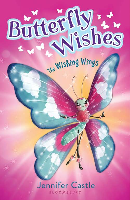 Book cover of Butterfly Wishes 1: The Wishing Wings, Tiger Streak's Tale, Blue Rain's Adventure (Butterfly Wishes Ser.)