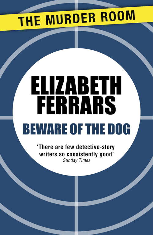 Book cover of Beware of the Dog (Virginia Freer)