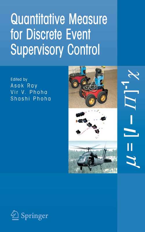 Book cover of Quantitative Measure for Discrete Event Supervisory Control (2005)
