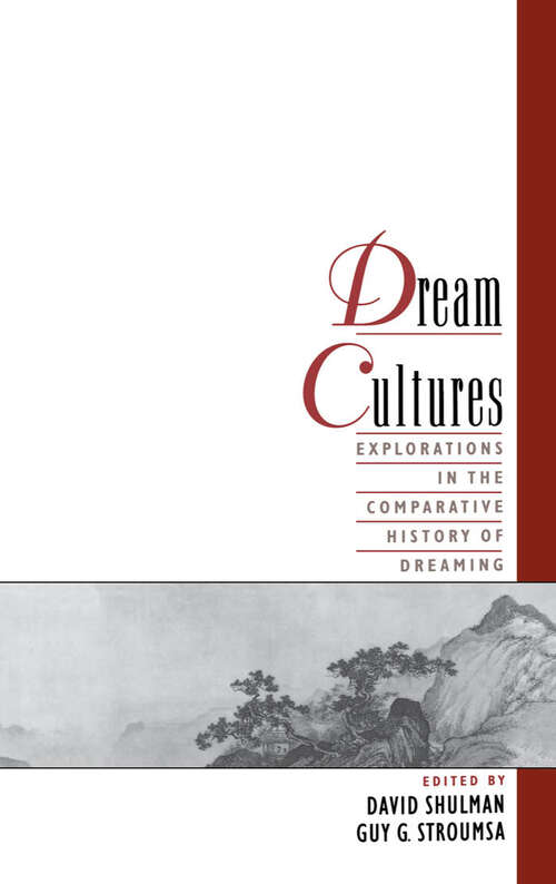 Book cover of Dream Cultures: Explorations In The Comparative History Of Dreaming