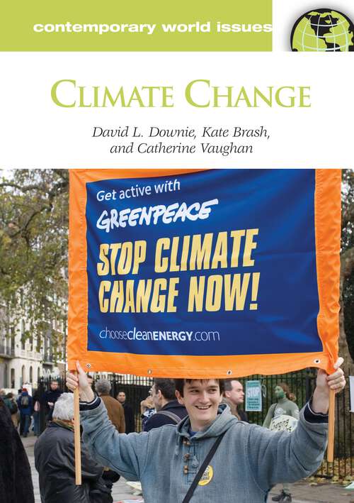 Book cover of Climate Change: A Reference Handbook (Contemporary World Issues)