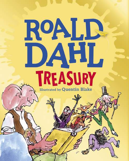 Book cover of The Roald Dahl Treasury