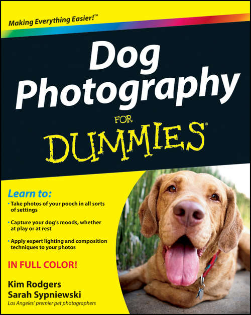Book cover of Dog Photography For Dummies