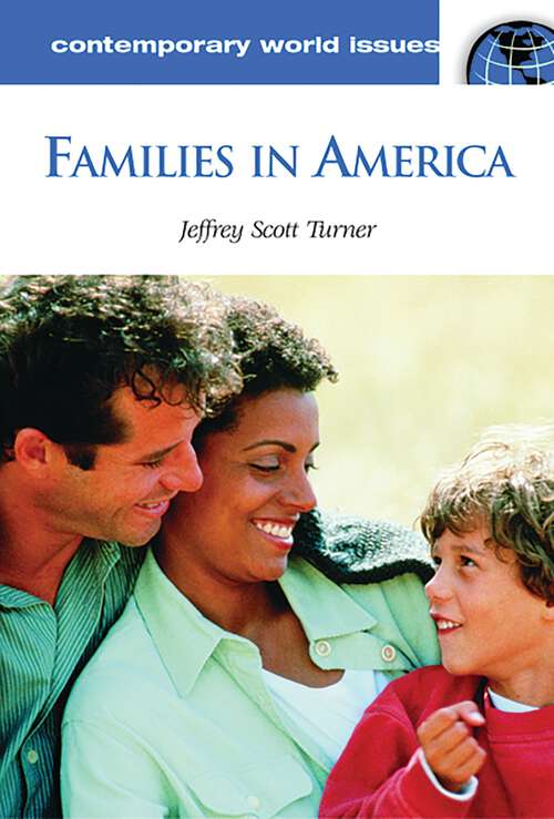 Book cover of Families in America: A Reference Handbook (Contemporary World Issues)