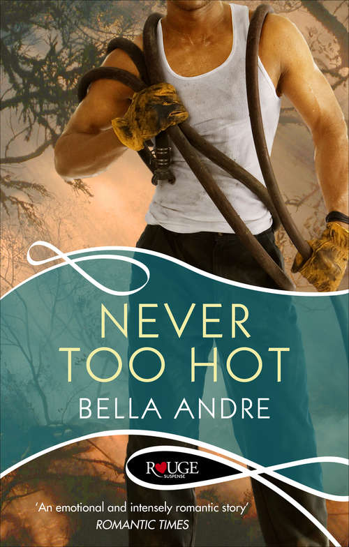 Book cover of Never Too Hot: A Rouge Suspense novel