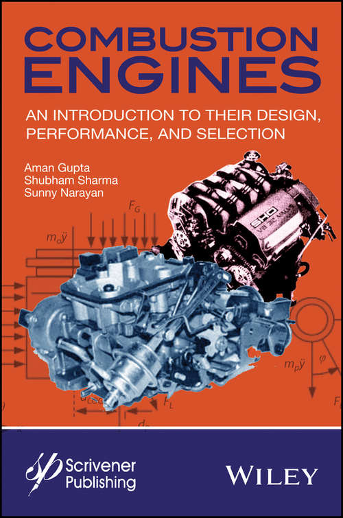 Book cover of Combustion Engines: An Introduction to Their Design, Performance, and Selection