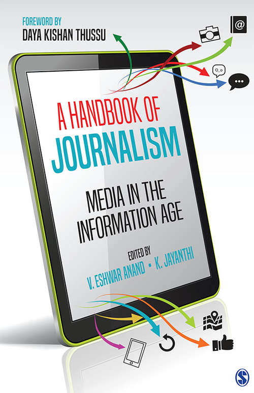 Book cover of A Handbook Of Journalism: Media In The Information Age
