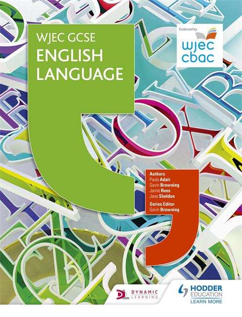 Book cover of WJEC GCSE English Language Student Book (PDF)