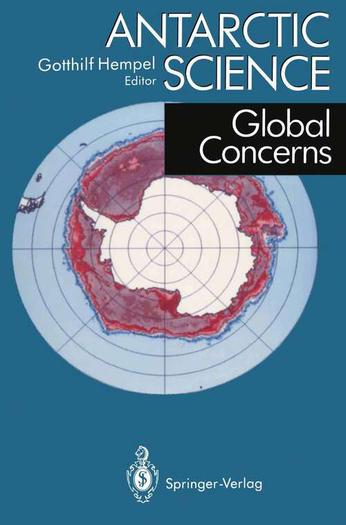 Book cover of Antarctic Science: Global Concerns (1994)