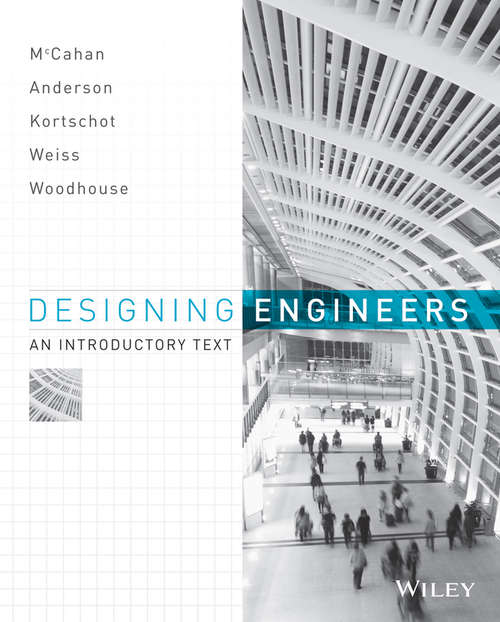 Book cover of Designing Engineers: An Introductory Text