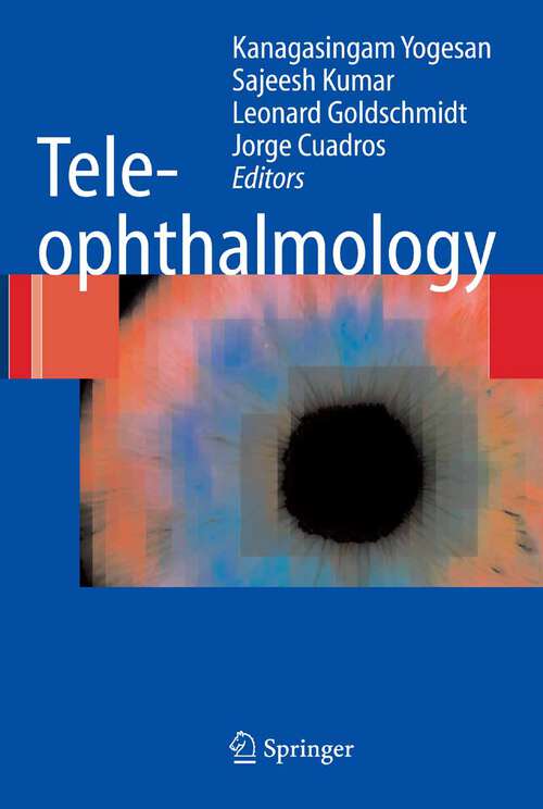 Book cover of Teleophthalmology (2006)