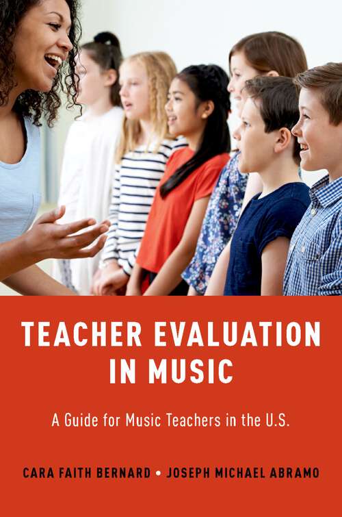 Book cover of Teacher Evaluation in Music: A Guide for Music Teachers in the U.S.