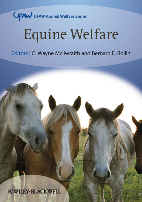 Book cover of Equine Welfare (UFAW Animal Welfare #7)