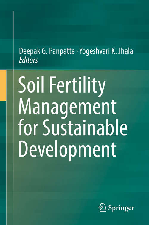 Book cover of Soil Fertility Management for Sustainable Development (1st ed. 2019)