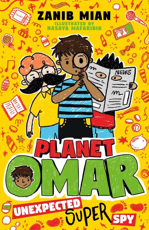 Book cover of Unexpected Super Spy: Book 2 (Planet Omar #2)