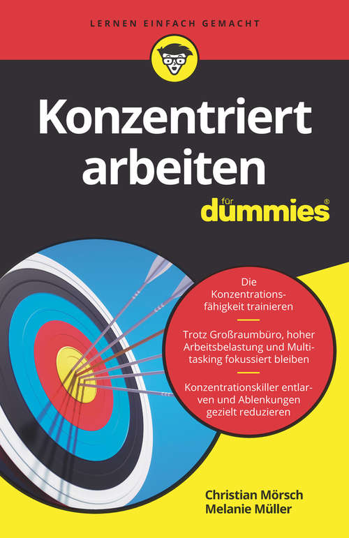 Book cover of Konzentriert arbeiten für Dummies (Für Dummies)
