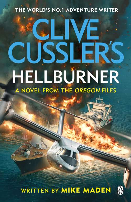 Book cover of Clive Cussler's Hellburner
