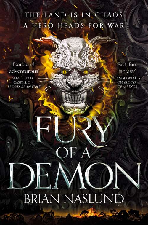 Book cover of Fury of a Demon (Dragons of Terra #3)
