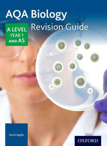 Book cover of AQA A Level Biology Year 1 Revision Guide