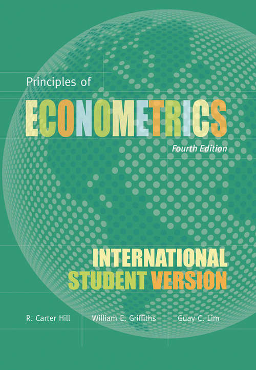 Book cover of Principles of Econometrics