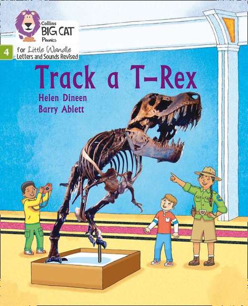 Book cover of Track A T-rex (PDF): Phase 4 (Big Cat Phonics For Little Wandle Letters And Sounds Revised)