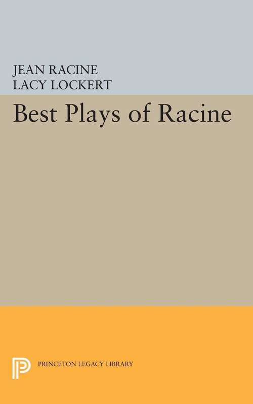 Book cover of Best Plays of Racine (PDF)