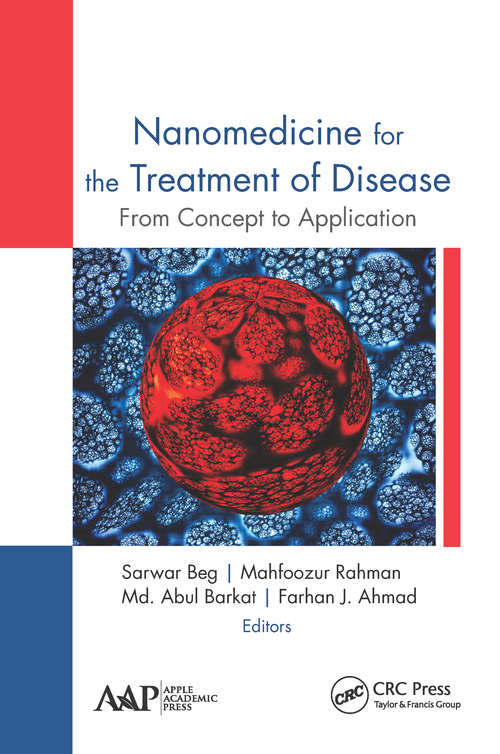 Book cover of Nanomedicine for the Treatment of Disease: From Concept to Application