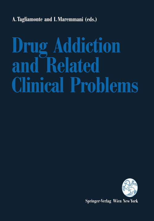 Book cover of Drug Addiction and Related Clinical Problems (1995)