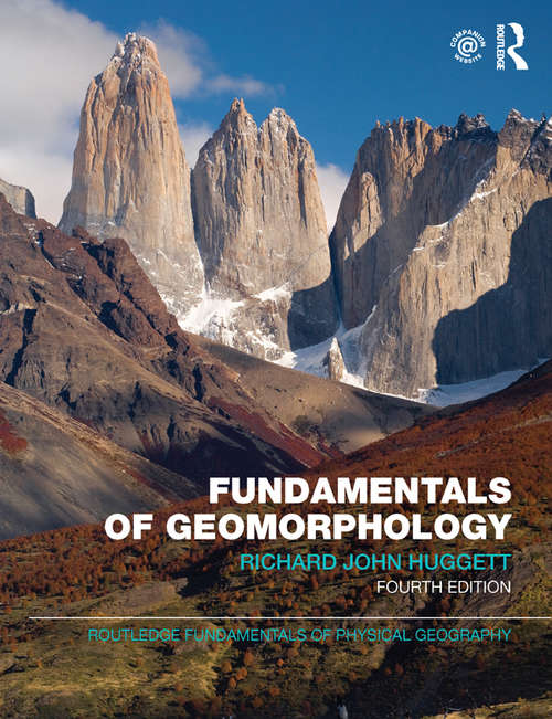 Book cover of Fundamentals of Geomorphology
