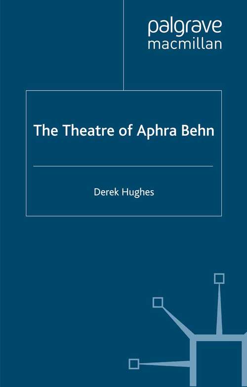 Book cover of The Theatre of Aphra Behn (2001)