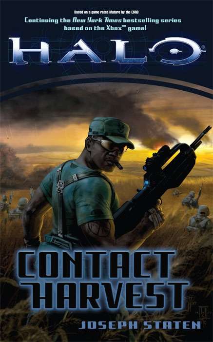 Book cover of Halo: Contact Harvest (Kilo-Five Series (Halo) #5)