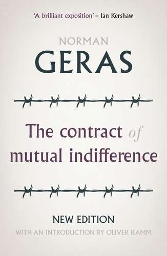 Book cover of The contract of mutual indifference: Political philosophy after the Holocaust (Manchester University Press)